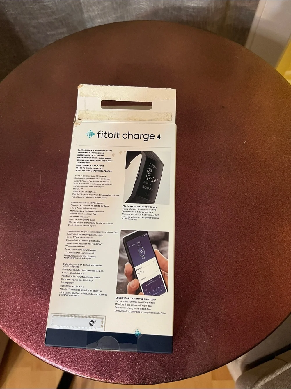 fitbit Charge 4 Fitness Tracker - Black